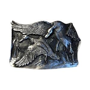 Vintage Bergamot Brass Duck Belt Buckle